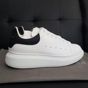 alexander mcqueen leather platform sneakers sale